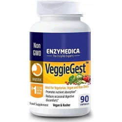Enzymedica VeggieGest 60kapsułek cena 139,00zł
