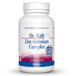Dr Rath Cynk-selen kompleks 90kapsułek cena 106,90zł