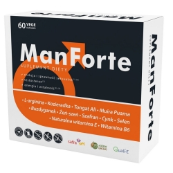 Aliness ManForte 60kapsułek cena 59,90zł