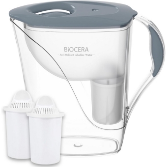 Dzbanek alkalizujący Biocera 1,5 litra + 2 wkłady filtrujące cena 324,00zł