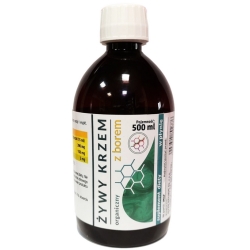 Organis Żywy krzem z borem płyn 500ml cena 80,90zł