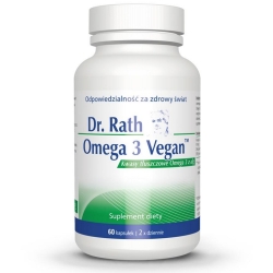 Dr Rath Omega 3 Vegan 60 kapsułek cena 91,00zł