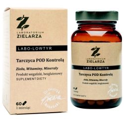 LABO-LOWTYR Tarczyca pod kontrolą 60kapsułek Laboratorium Zielarza cena 76,90zł