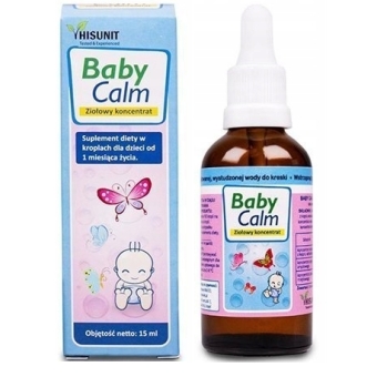 Baby Calm ziołowy koncentrat krople na kolkę 15ml BabyCalm cena 34,89zł