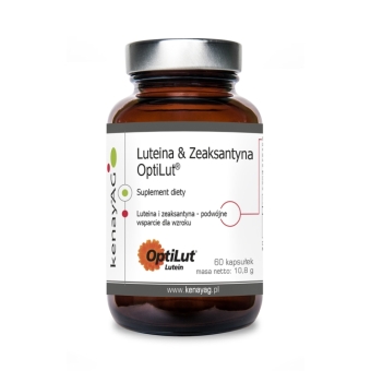 Kenay Luteina & Zeaksantyna OptiLut® 60 kapsułek cena 46,50zł