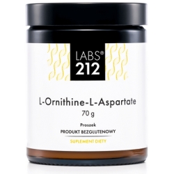 LABS212 L-Ornithine Ornityna Asparaginian Ornityny proszek 70g cena 148,90zł