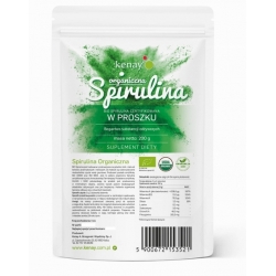 Kenay Spirulina Organiczna w proszku 200g cena 55,49zł