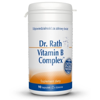 Dr Rath witaminy B kompleks 90tabletek cena 114,90zł