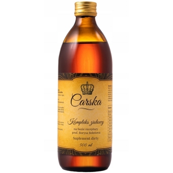 Carska Kompleks Ziołowy na bazie receptury prof. Borysa Bołotowa 500ml cena 76,00zł