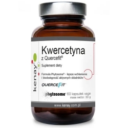Kenay Kwercetyna z Quercefit® 60kapsułek cena 74,90zł
