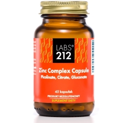 LABS212 Zinc Complex 45kapsułek cena 44,90zł