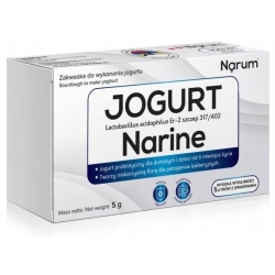 Narine Jogurt proszek 5g Vitaway LLC cena 46,90zł