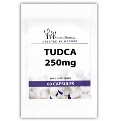 Tudca 250mg na wątrobę (Kwas Tauroursodeoksycholowy) 60kapsułek Forest Vitamin cena 119,00zł