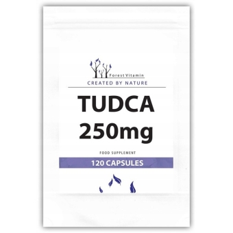 Tudca 250mg na wątrobę (Kwas Tauroursodeoksycholowy) 120kapsułek Forest Vitamin cena 228,90zł
