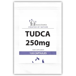 Tudca 250mg na wątrobę (Kwas Tauroursodeoksycholowy) 120kapsułek Forest Vitamin cena 228,90zł
