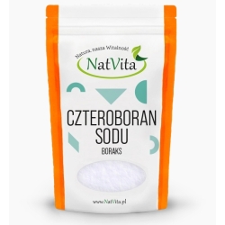 Boraks (czteroboran sodu) 900g Natvita cena 12,90zł