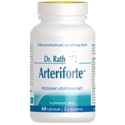 Dr Rath Arteriforte 60 tabletek cena 173,00zł