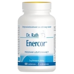 Dr Rath Enercor 60 tabletek cena 167,00zł
