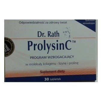 Dr Rath ProlysinC 30 tabletek cena 52,25zł