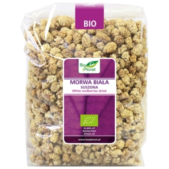 Morwa biała suszona 1 kg BIO Bio Planet cena 52,10zł