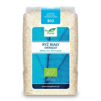 Ryż biały okrągły 500 g BIO Bio Planet cena 9,59zł