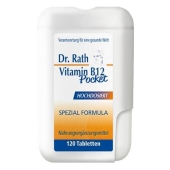 Dr Rath witamina B12 Pocket 120 tabletek cena 112,99zł