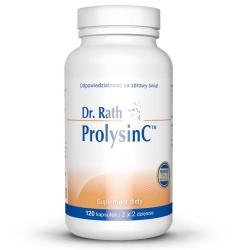 Dr Rath Prolysin C (vit C + lizyna+ prolina) 120kapsułek cena 134,90zł