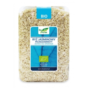 Ryż jaśminowy pełnoziarnisty 1 kg BIO Bio Planet cena 18,09zł