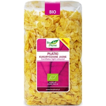 Płatki kukurydziane jasne 250 g BIO Bio Planet cena 10,65zł