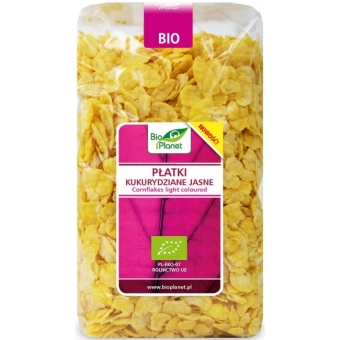 Płatki kukurydziane jasne 250 g BIO Bio Planet cena 11,19zł