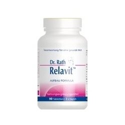 Dr Rath Relavit (vit C+Vit E+Arginina) 120 kapsułek cena 171,25zł