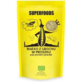Białko z grochu w proszku 150g BIO Bio Planet PROMOCJA cena 13,15zł