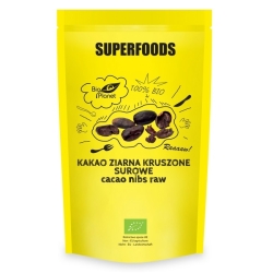 Kakao ziarna kruszone surowe 250 g BIO Bio Planet cena 48,59zł