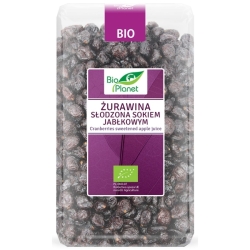 Żurawina słodzona sokiem jabłkowym 1 kg BIO Bio Planet cena 85,05zł