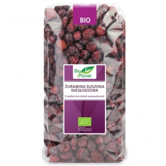 Żurawina suszona niesłodzona 150g BIO Bio Planet cena 46,79zł