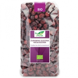 Żurawina suszona niesłodzona 150g BIO Bio Planet cena 44,39zł