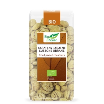 Kasztany jadalne suszone obrane BIO 400g Bio Planet cena 26,59zł