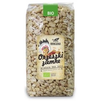 Orzeszki ziemne prażone bez soli 1kg BIO Bio Planet cena 34,05zł