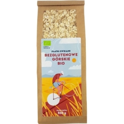 Płatki owsiane bezglutenowe górskie 500 g BIO Pięć Przemian cena 11,89zł