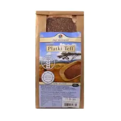 Płatki teff brązowe bezglutenowe 350 g Pięć Przemian cena 13,99zł