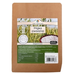 Mąka owsiana bezglutenowa 1kg Pięć Przemian cena 18,22zł