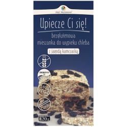 Mieszanka chleba bezglutenowego z jagodą kamczacką 420 g Pięć Przemian cena 17,17zł