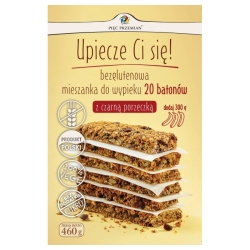 Mieszanka do batonów bezglutenowych z porzeczką 460 g Pięć Przemian cena 20,00zł
