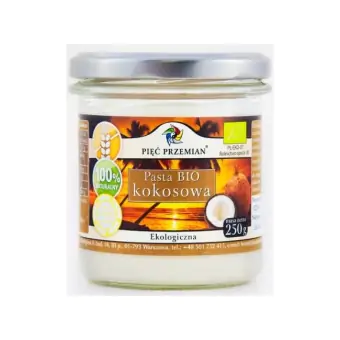 Pasta kokosowa 250 g BIO Pięć Przemian cena 19,20zł