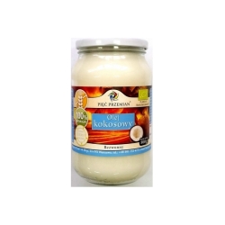 Olej kokosowy bezwonny 800 g BIO Pięć Przemian cena 27,71zł