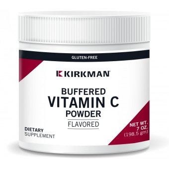 Kirkman Buffered Vitamin C Powder - Flavored witamina C smak marakui w proszku 198,5g cena 212,90zł