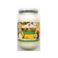 Olej kokosowy extra virgin 800 g BIO Pięć Przemian cena 43,94zł