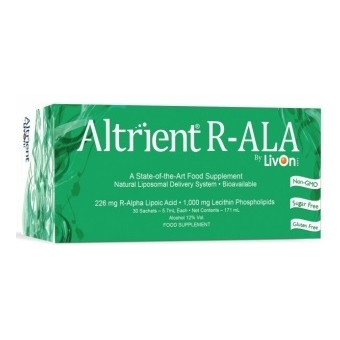 Altrient® R-ALA Liposomalny Kwas Alfa-Liponowy 226 mg LivOn Labs 30saszetek cena 299,00zł