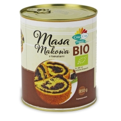 Masa makowa z bakaliami 850 g BIO Croc-Crac Bioveri cena 28,59zł