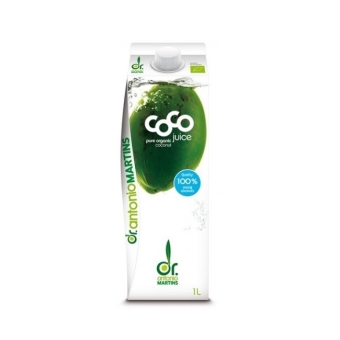 Woda kokosowa naturalna 1 l BIO Coco (Dr Martins) cena 20,25zł